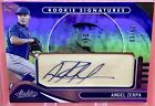 2022 Absolute Baseball Angel Zerpa Rc Rookie Signatures Auto 50 Royals