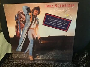 JOHN SCHNEIDER * TRYIN TO OUTRUN THE WIND SEALED LP 1985 - Picture 1 of 2