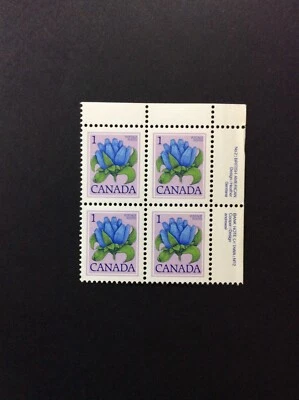 BroadviewStamps Canada #781i PB2 MNH F.  Creased corner.  Hook tagging flaw. - Image 1 of 3