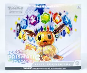 Pokemon TCG Scarlet Violet Prismatic Evolutions ETB Elite Trainer Box Neu Sealed - Bild 1 von 6