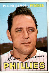 1967 Topps #187 Pedro Ramos Philadelphia Phillies