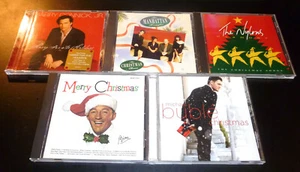 (5) POP/JAZZ Christmas CD Lot Buble/Connick/Manhattan Transfer/Crosby/Nylons - Picture 1 of 9