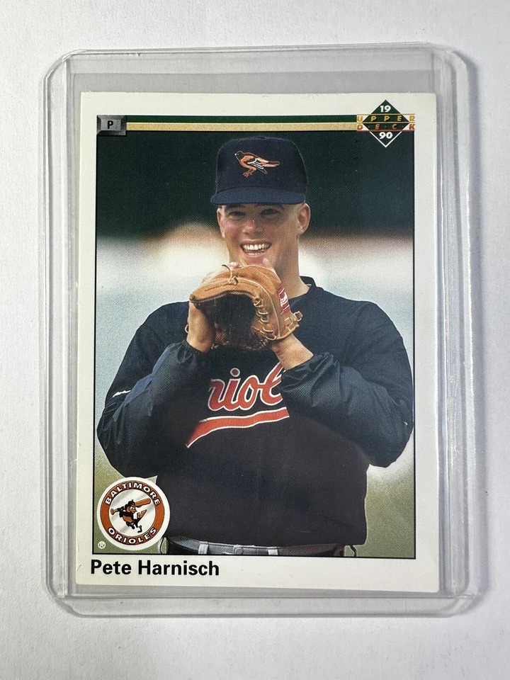 1990 Upper Deck Pete Harnisch Baltimore Orioles #623 - Image 1 of 2