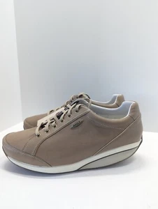 Nuevos con etiquetas Zapatos de Trabajo MBT Para Mujer Cuero Tostado Talla 10.5 - Imagen 1 de 7