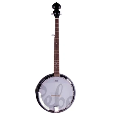 Weifang Rebon Sapele Five String Banjo - Image 1 of 4