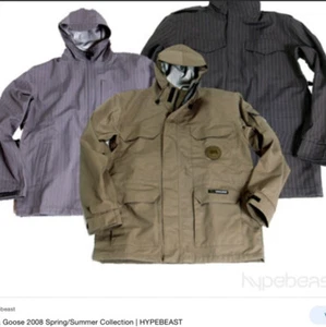 CANADA GOOSE JACKET PINSTRIPED BLACK LABEL - Picture 1 of 11