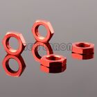 Alloy Wheel Nuts 17mm 7758 RED (4) For TRAXXAS #86086-4 X-MAXX #77076-4 #77086-4