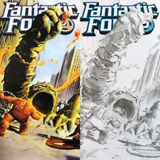 Fantastic Four #1 CGC 9.8 set both Color and Sketch variants by Alex Ross 2018
