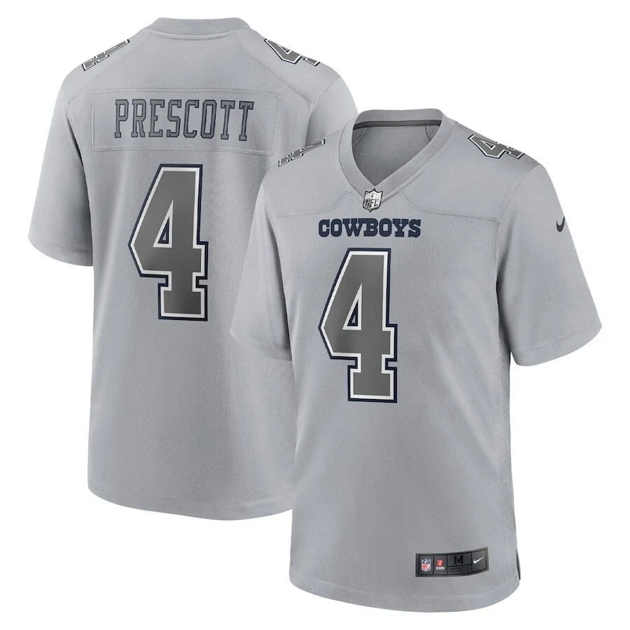 Dallas Cowboys NFL Dak Prescott Nike Atmosphere Fashion Game Jersey Size L