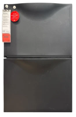 Nuevo paquete de 2 gabinetes de almacenamiento de zapatos negros IKEA TRONES (20 1/2x7 1/8x15 3/8") 803.973.13 Foto 1 de 4