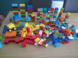 LEGO DUPLO LARGE MIXED LOT 260 PIECES  FREE UK POST - Picture 1 of 14