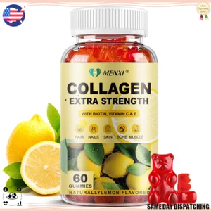 Collagen Peptides Gummies - Skin Elasticity & Joint Lubrication Support 60PCS - Picture 1 of 8