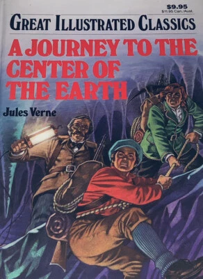 Great Illustrated Classics Journey To The Center Of The Earth Jules Verne Book - Image 1 of 4