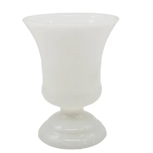 Napco Milk Glass Urn Wase 6" Cleveland USA - Picture 1 of 6
