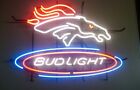 Broncos Denver Light 24"x20" Neon Sign Lamp Hanging Nightlight Decor Beer EY  Only $212.70 on eBay