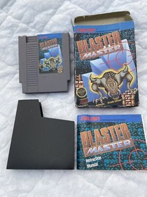 Blaster Master NES CIB completo di scatola rara versione Circle Seal testato funzionante