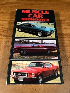 Muscle Car Showdown VHS VCR Video Tape Used Automotive - Picture 1 of 6