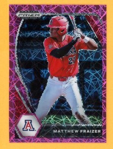 MATTHEW FRAIZER 2021 Prizm Draft Pink Velocity Rookie RC #PDP220