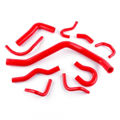 Kit de manguera de silicona para Honda Civic/CRX EE EF/CR-X Base 1988-1991/DX/HF/Si Rojo Foto 1 de 4