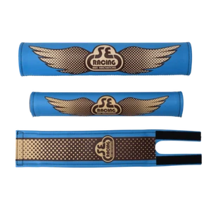 SE BIKES PADSET BLUE WING 3-TEILIG ROBUST EPE SCHAUMSTOFF POLSTERUNG BIG RIPPER BLOKS FLYER - Bild 1 von 1