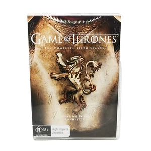 Game of Thrones - Complete Season 6 (DVD 2016 Region 4) Series Six HBO - Picture 1 of 3
