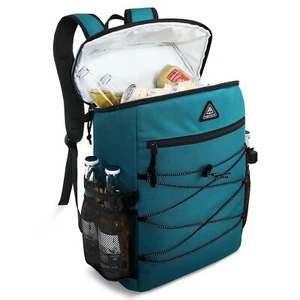Lunch Backpack for Men Women Insulated Leakproof 35 Can Cooler Backpack Ice C... - Picture 1 of 7