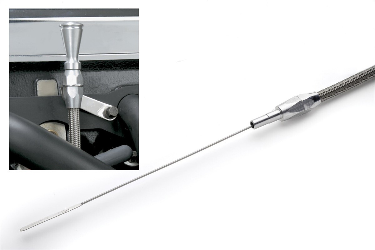 Specialty Products Engine Oil Dipstick 97+ LS Flexible Chrome Aluminum Specialty Products Engine Oil Dipstick 97+ LS Flexible Chrome Aluminum