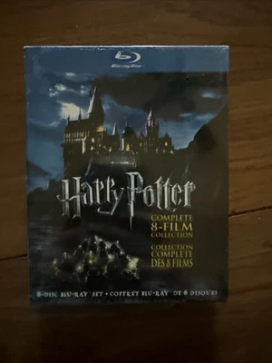 Harry Potter 8 Film Collection (Blu-ray Disc, 2011, 8-Disc Set, Canadian French) - Image 1 of 4