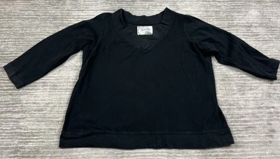 Suéter Avenue Mujer 18/20 Negro Tejido Estudio Manga 3/4 Cuello en V Informal Foto 1 de 4