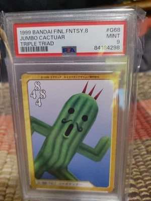 1999 Bandai Jumbo Cactuar Psa 9 - Image 1 of 2