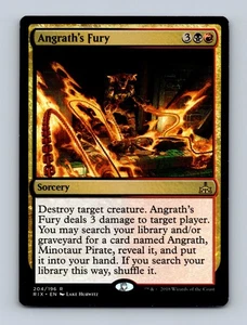 Angrath's Fury Rivals of Ixalan Non-Foil MTG LP - Picture 1 of 2