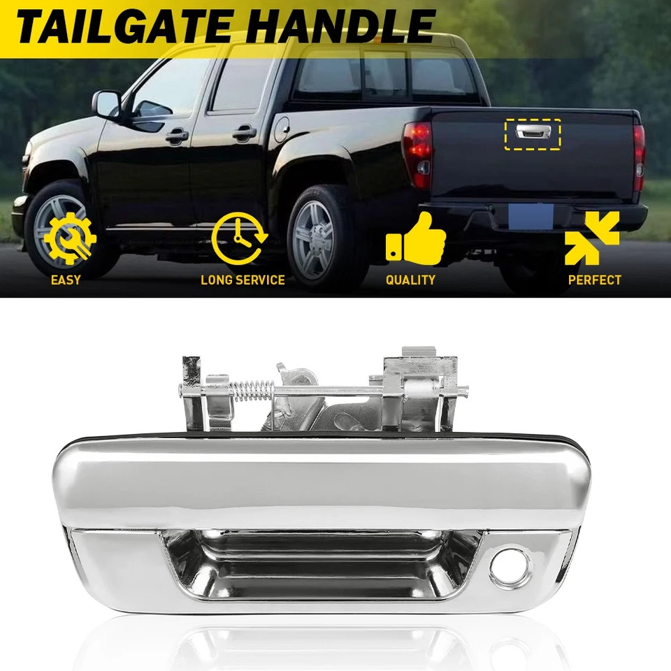 Manija de pestillo de puerta de puerta trasera exterior para Chevrolet Colorado GMC Canyon 2004-2012 Foto 1 de 1