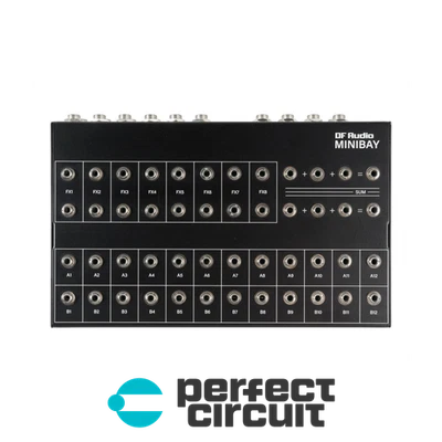 DF Audio Minibay v2 40 Pontos Desktop PATCHBAY - NOVO - CIRCUITO PERFEITO - Imagem 1 de 4