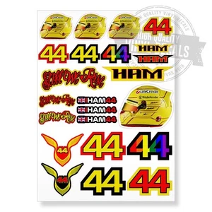 Lewis Hamilton F1 2025 A4 Printed Vinyl Decal Sticker High Quality Kit - Picture 1 of 2