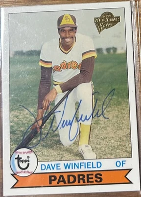 2005 Topps All-Time Fan Favorites DAVE WINFIELD #46 🔥 1979 Autograph 🔥 Auto - Image 1 of 2