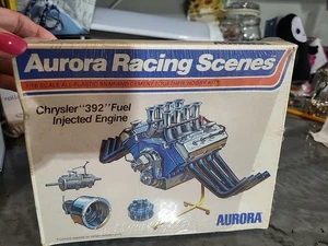 Vintage neu werkseitig versiegelt Aurora Chrysler 392 Einspritzmotor Modellbausatz     - Bild 1 von 6