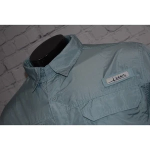 Camisa de pesca Habit para hombre talla XL rendimiento poliéster senderismo camping ventilada - Imagen 1 de 8