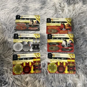 WizKids Piratas RISE OF THE DEMONIOS CSG Flotilla Diablo 014 020 011 006 007 - Imagen 1 de 1