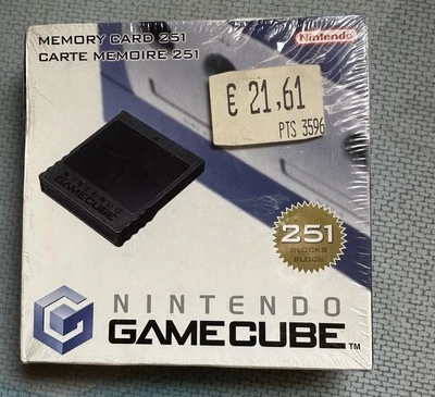 MEMORY CARD NINTENDO GAMECUBE 251 NUEVA - Immagine 1 di 2