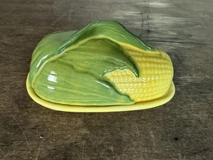 Shawnee Vintage Corn King Pottery Butter Tray #72 - Picture 1 of 9