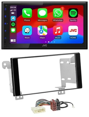 JVC Bluetooth 2DIN MP3 DAB USB Autoradio für Subaru Forester Impreza XV ab 12 - Bild 1 von 4