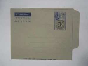 SIERRA LEONE 3d UNUSED STATIONARY - Picture 1 of 1