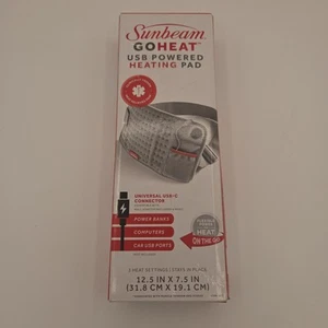 Sunbeam Heizkissen GoHeat USB Powered - Tragbar mit 3 Heizstufen - Bild 1 von 6