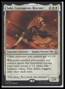 🛡️ Magic The Gathering Suki, Courageous Rescuer - Avatar: The Last Airbender Raro - Imagen 1 de 2