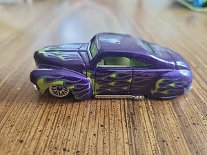 Hot Wheels Tail Dragger 1997 Purple With Green Flames Mattel 1997 - Picture 1 of 5