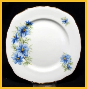 6 x Colclough Nigella 6 1/4 Inch Tea \ Side Plates - 7878 - In Excellent Conditi - Picture 1 of 1