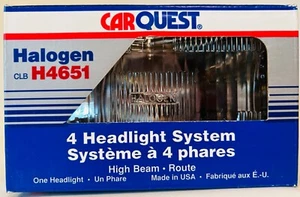 CARQUEST HEADLIGHT BULB HALOGEN CLB H4651 - 4 HEADLIGHT SYSTEM - NEW IN BOX! - Bild 1 von 6