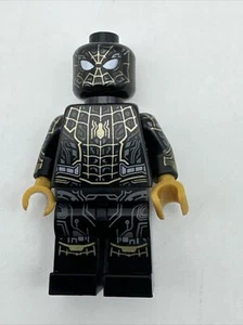 Spider-Man 76195 Traje Negro y Dorado Spiderman No Way Home LEGO Minifigura Figura - Imagen 1 de 7