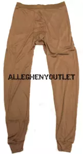 US Military Polyester Wicking THERMAL UNDERWEAR LWCWUS PANTS Light Weight XL - Picture 1 of 6