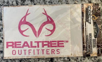 Realtree Decal Pink Hunting Decal Female Ladies Woman - Image 1 of 2